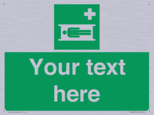 Custom Stretcher Sign